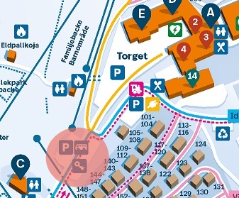 Busshållplats Idre Fjäll