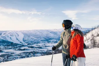 Skidåkare i Geilo