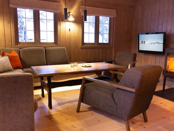 Deluxe hytte med 10 senger /4 soverom - Geilolia Hyttetunet