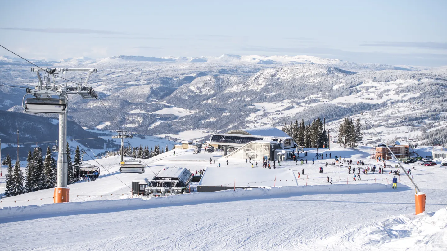 Skidlift i Hafjell