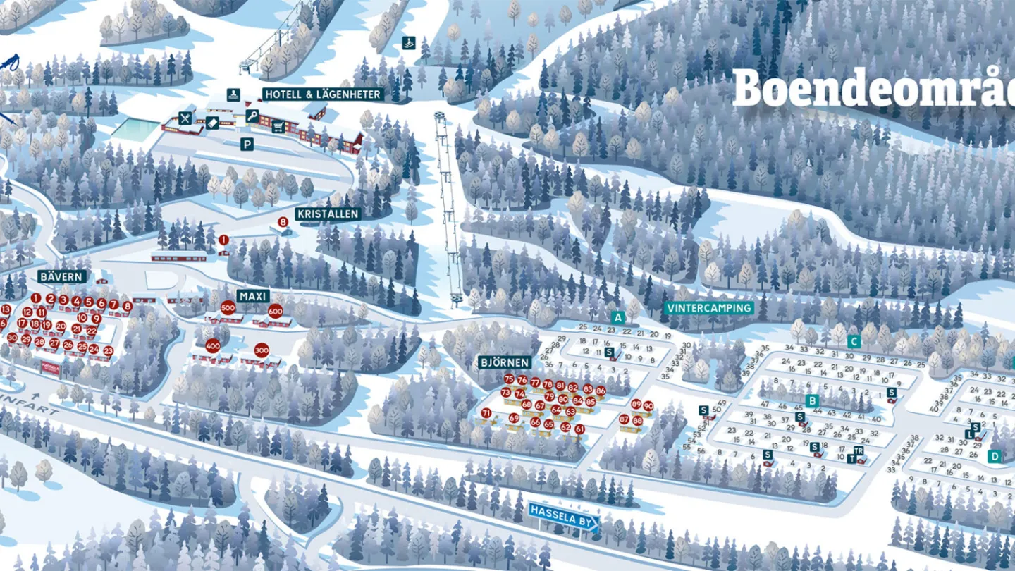 Områdeskarta Hassela