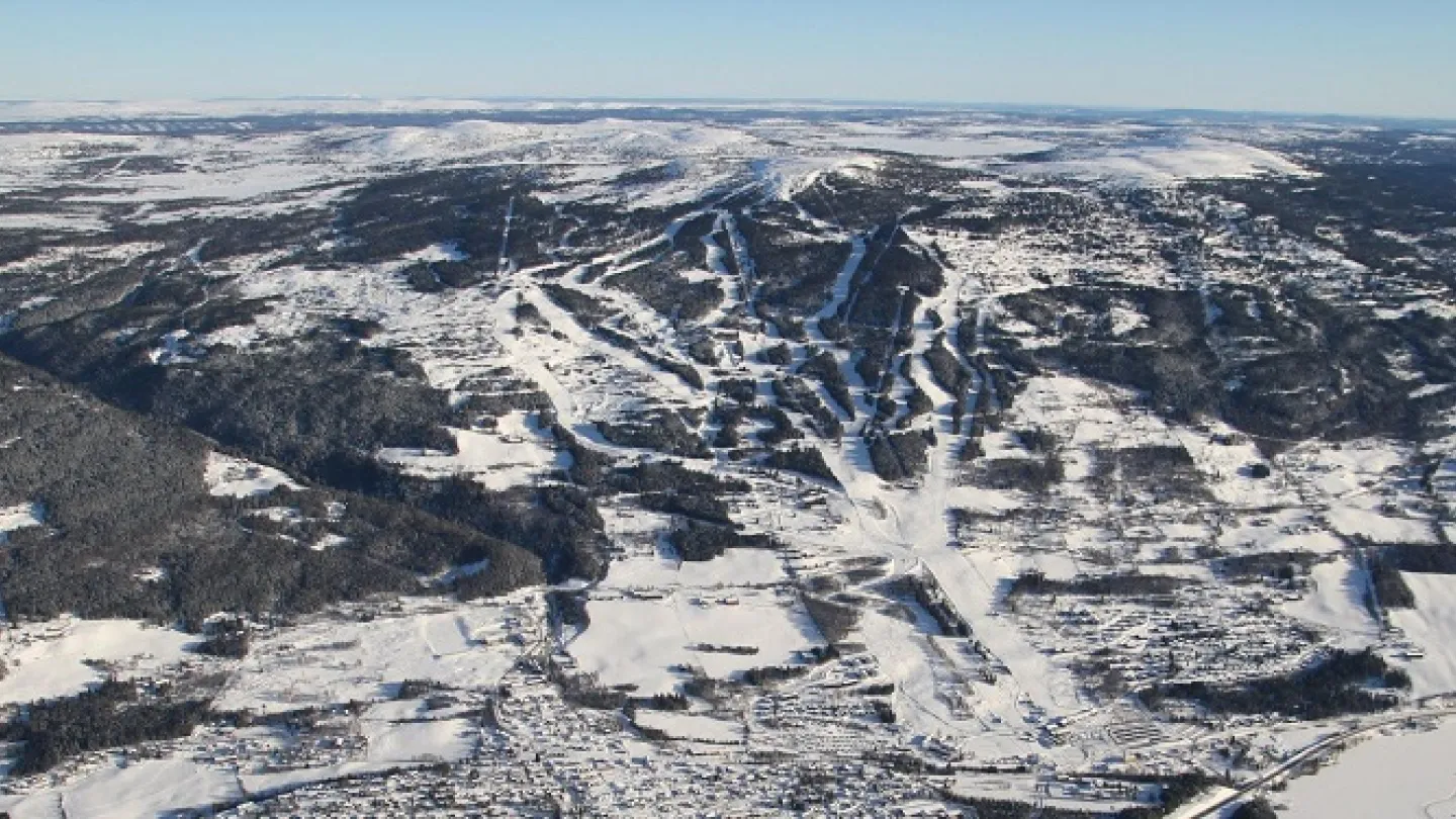 Vy över Hafjell