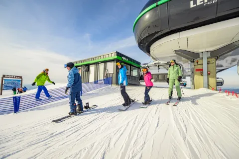 Skidåkning i Hafjell